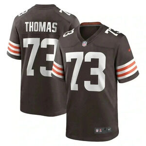 Men's Cleveland Browns Joe Thomas Nike Brown Retired Player Game Jersey size L